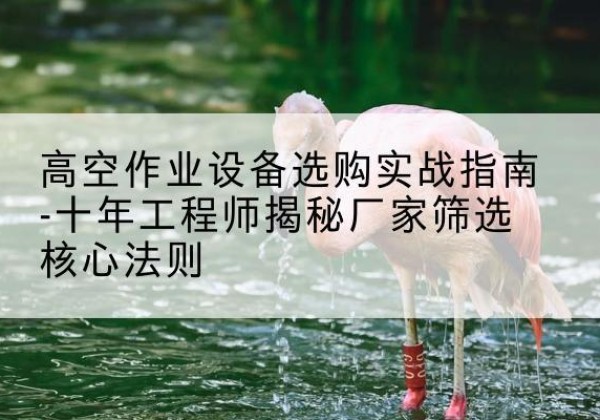 兴县剪叉式升降机厂家-高空作业设备选购实战指南-十年工程师揭秘厂家筛选核心法则